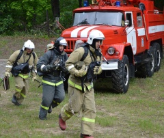 Состязания газодымозащитников