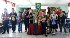 Театр кукол «Балаганчик» в гостях у школы-интерната