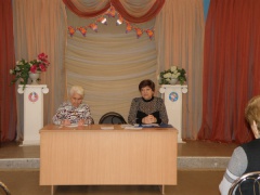 Состоялась встреча ветеранов с заместителем директора ГКУ СО УСПН Вольского района Ириной Викторовной Будниковой 