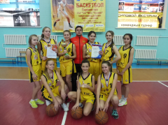 Наши баскетболистки на третьем месте