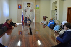 Встреча главы города с предпринимателями