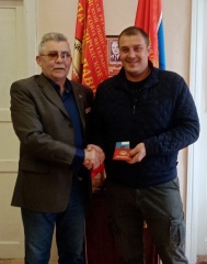 Поздравили юбиляров. Приняли в ряды новых членов