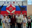 На первенстве Саратовской области по киокусинкай каратэ
