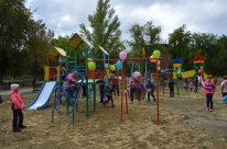 Володинская площадка принесла радость шиханским детям