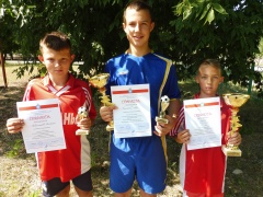 Соревнования XVI областного турнира по футболу