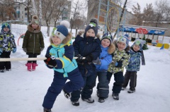 Малыши-крепыши не боятся стужи